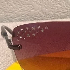 Swarovski Crystal Trimmed Sunglasses, Case and Cleaning Cloth Swarovski | Accessories | Swarovski Crystal Trimmed  main image 2